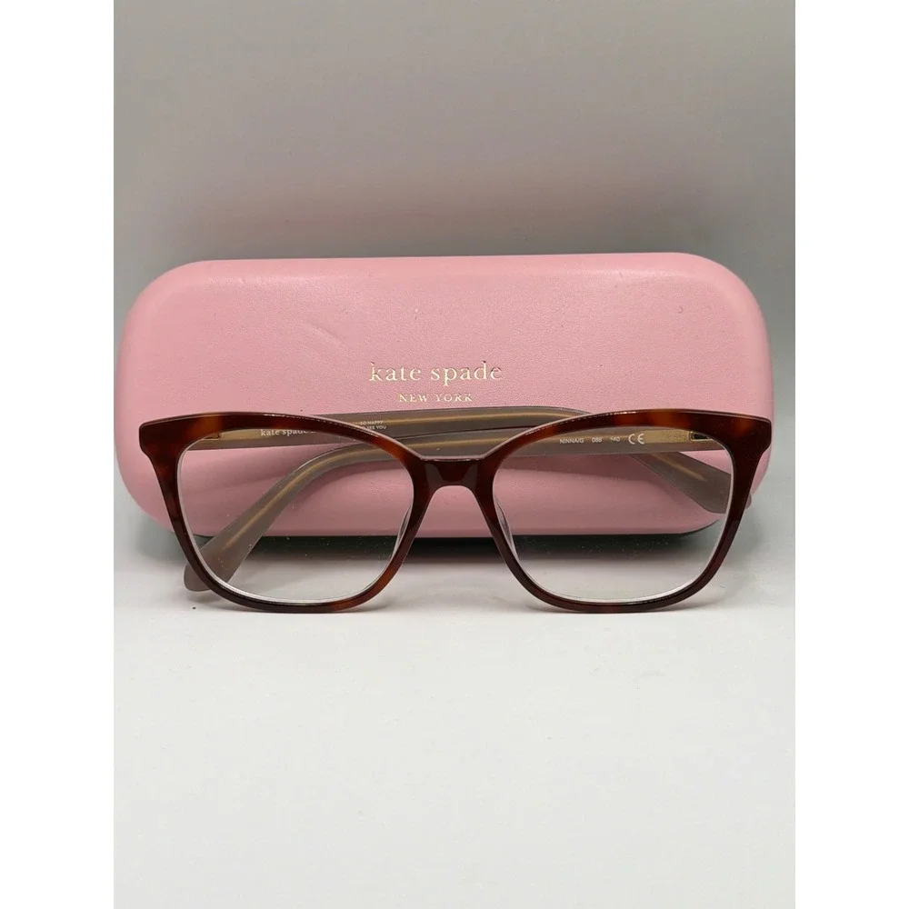 Kate Spade Eyeglass Frames‎ Ninna/G 086 140 Honey Havana w Orig Case